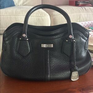 Cole Haan Black Leather Satchel